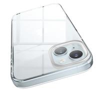 elago Cover ibrida trasparente compatibile con iPhone 15 Plus, cover trasparente in policarbonato + TPU, protezione contro le cadute di grado militare americano, ingiallimento ridotto