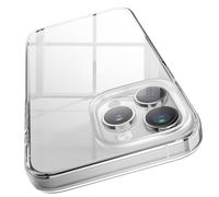 elago Cover Ibrida Trasparente per iPhone 15 Pro Max | PC + TPU, Protezione Cadute Grado Militare USA, Ingiallimento Ridotto