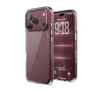 elago Cover Ibrida Trasparente per iPhone 18 Pro/17 Pro [6,3"] | PC + TPU, Antiurto, Trasparenza Cristallina Duratura, Protezione per la Fotocamera (Trasparente)