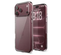 elago Cover Ibrida Trasparente per iPhone 18 Pro Max/17 Pro Max [6,9"] | PC + TPU, Antiurto, Trasparenza Cristallina Duratura, Protezione per la Fotocamera (Trasparente)