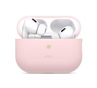 elago Cover in Silicone per AirPods Pro 2 | Custodia Protettiva, LED Visibile, Supporta la Ricarica Wireless (Rosa Delicato)