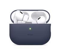 elago Cover in Silicone per AirPods Pro 2 | Custodia Protettiva, LED Visibile, Supporta la Ricarica Wireless (Indaco Jeans)