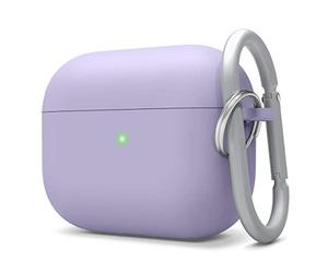 elago Cover Liquid Hybrid con moschettone per AirPods Pro - Lavanda