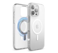elago Cover Magnetica Ibrida Trasparente per iPhone 16 Pro Max (6,9") | Compatibile con MagSafe, PC + TPU, Paraurti Antiurto (Clear)