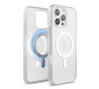 elago Cover Magnetica Ibrida Trasparente per iPhone 16 Pro Max (6,9") | Compatibile con MagSafe, PC + TPU, Paraurti Antiurto (Matt Clear)