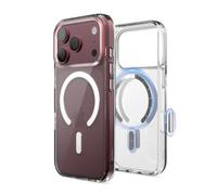 elago Cover Magnetica Ibrida Trasparente per iPhone 18 Pro/17 Pro | Compatibile con MagSafe, PC + TPU, Antiurto, Trasparenza Cristallina Duratura, Tasto Controllo fotocamera (Trasparente)
