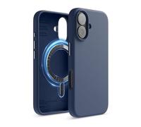 elago Cover Magnetica in Silicone Compatibile con iPhone 16 Cover 6.1 pollici Compatibile con tutti gli accessori MagSafe - Magneti Integrati, Silicone a Presa Morbida, Antiurto (Blu Scuro)