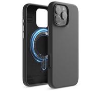elago Cover Magnetica in Silicone Compatibile con iPhone 16 Pro Max Cover 6.9 pollici Compatibile con tutti gli accessori MagSafe - Magneti Integrati, Silicone a Presa Morbida, Antiurto (Nero)
