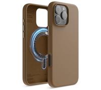 elago Cover Magnetica in Silicone Compatibile con iPhone 16 Pro Max Cover 6.9 pollici Compatibile con tutti gli accessori MagSafe - Magneti Integrati, Silicone a Presa Morbida, Antiurto (Marrone)