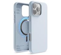 elago Cover Magnetica in Silicone Compatibile con iPhone 16 Pro Max Cover 6.9 pollici Compatibile con tutti gli accessori MagSafe - Magneti Integrati, Silicone a Presa Morbida, Antiurto (Azzurro)