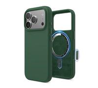 elago Cover Magnetica in Silicone Liquido per iPhone 17 Pro (6,3") - Compatibile con MagSafe, Antiurto, Sottile, Finitura Soft-Touch (Verde Alpino)