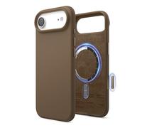 elago Cover Magnetica in Silicone Liquido per iPhone Air (6,5") - Compatibile con MagSafe, Antiurto, Sottile, Finitura Soft-Touch (Marrone)