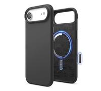 elago Cover Magnetica in Silicone Liquido per iPhone Air (6,5") - Compatibile con MagSafe, Antiurto, Sottile, Finitura Soft-Touch (Nero)