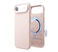 elago Cover Magnetica in Silicone Liquido per iPhone Air (6,5") - Compatibile con MagSafe, Antiurto, Sottile, Finitura Soft-Touch (Rosa Delicato)