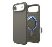 elago Cover Magnetica in Silicone Liquido per iPhone Air (6,5") - Compatibile con MagSafe, Antiurto, Sottile, Finitura Soft-Touch (Grigio Medio)