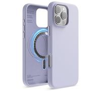elago Cover Magnetica in Silicone per iPhone 16 Pro Max (6,9") | Compatibile con MagSafe, Magneti Integrati, Presa Morbida, Antiurto (Viola)