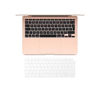 elago Cover Premium per Tastiera Ultra Sottile in TPU Compatibile con MacBook Air M1 13" [A2179 A2337] con Touch ID, Modello di Uscita 2020, Skin Protettiva con Spessore 0,1 mm (Layout UK/EU)