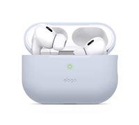 elago Cover Silicone Compatibile con Apple AirPods Pro 2a Generazione (2022), Custodia protettiva, LED Frontale Visibile, Supporta la Ricarica Wireless (Azzurro)
