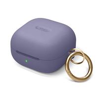 Elago Cover Silicone Custodia con Moschettone compatibile con buds FE(2023), buds2 Pro(2022), buds2 Pro(2021), buds Live