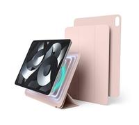 elago Custodia Folio Magnetica per iPad Air 11 (M4/M3/M2), iPad Air (5ª/4ª), iPad Pro 11 (1ª), Compatibile con Apple Pencil, Piastra Posteriore per Superfici Metalliche [10.9 pollici] (Rosa Sabbia)