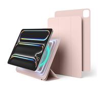 elago Custodia Folio Magnetica per iPad Pro 11 pollici Cover (M4, M5) - La piastra posteriore può essere attaccata a materiali metallici, Compatibile con Serie Apple Pencil (Rosa Sabbia)