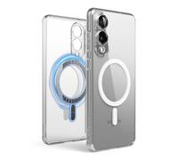 elago Custodia Ibrida Magnetica Compatibile con Samsung Galaxy S25 Edge, Forte Magnetismo per Ricarica Wireless, Copertura Protettiva e Precisa con Tecnologia PC/TPU, Vestibilità Slim (Trasparente)