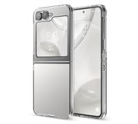 elago Custodia Trasparente Compatibile con Samsung Galaxy Z Flip 7 FE, Z Flip 6 - Ritagli Precisi per la Fotocamera, Copertura Protettiva, PC Trasparente Premium, Paraurti Antiurto