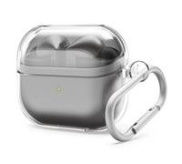 elago Custodia Trasparente per Samsung Galaxy Buds 3 & Buds 3 Pro & Buds FE 3, con Moschettone, Cover in TPU Premium, Ricarica Wireless, Accessori per Cuffie (Trasparente)