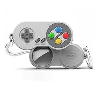 elago Custodia W5 Compatibile Apple AirTag Cover - Protezione Anticaduta, con Moschettone, Design Classico Console di Gioco (Rintraccia Cani, Chiavi) Dispositivo Localizzazione non Incluso