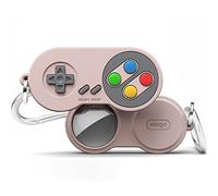 elago Custodia W5 Compatibile Apple AirTag Cover Case - Protezione Anticaduta, con Moschettone, Design Classico Console di Gioco (Rintraccia Cani, Chiavi) Dispositivo Localizzazione non Incluso