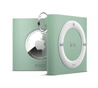 elago Custodia W7 Compatibile con Apple AirTag Cover Case - Protezione Anticaduta, Moschettone, Design Classico Lettore MP3 Retrò, Dispositivo Localizzazione Non Incluso (Menta)