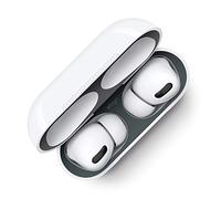 elago Dust Guard Compatibile con AirPods Pro - Pellicola Antipolvere, Look Lussuoso, Protegga da Trucioli di Ferro e Metallo (Grigio scuro - 2 Sets) [Brevetto Registrato U.S.A]