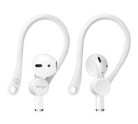 elago EarHooks Ganci Auricolari Compatibili con Apple AirPods Pro 2/1 e AirPods 3/2/1, Supporti Antiscivolo in TPU per Sport, Corsa, Jogging, Ciclismo e Palestra, Antiscivolo (Bianco)