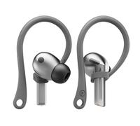 elago Ganci per le orecchie compatibili con Samsung Galaxy Buds 3 & Galaxy Buds 3 Pro Accessori per auricolari, Antiscivolo, Design ergonomico, Vestibilità confortevole (Grigio Scuro)
