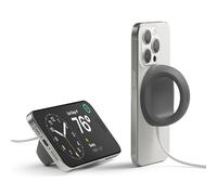 elago Grip Stand Magnetico - Compatibile con MagSafe, Compatibile con iPhone 17/16/15/14/13/12, Supporto in Silicone Premium [Cavo di ricarica non incluso] (Grigio Scuro)