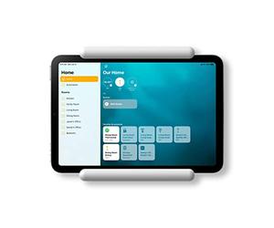 elago Homeside - Supporto da parete per tablet, compatibile con iPad (Mini/Air/Pro), Galaxy Tab e altri, facile da installare, gestione dei cavi, colore: bianco