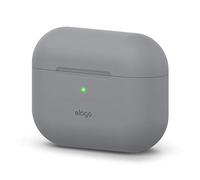 Elago Originale Custodia Silicone Compatìbile con AirPods PRO (2019) - 360° Protezione Completa del Corpo, Premium Silicone [Adatta Comprovata] (Grigio Medio)