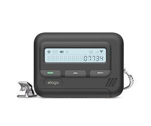 elago Pager Case Compatibile con AirPods Pro 2a Generazione Cover, Cinturino a Catena Incluso, Custodia dal Design Retrò Compatibile con AirPods Pro 2 Case [Cavo USB-C/Alluminazione].