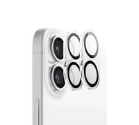 elago Proteggi Lenti in Vetro Temperato+ Compatibile con iPhone 16/16 Plus | Durezza Superficiale 9H, Anti-Impronte, Infrangibile, Protezione dai Graffi, Senza Bolle (2 Pezzi)