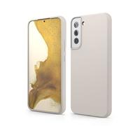 elago Silicone Liquido Custodia Cover Compatibile con Samsung Galaxy S22+ Plus 5G Case (6.6"), Silicone Premium, Protezione Completa - 3 Strati Antiurto, Fodera Microfibra Antigraffio (Beige)