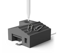 elago Supporto Matita Casa Compatibile con Apple Pencil PRO, Apple Pencil 2a, 1a Gen. Apple Pencil (USB-C) e Altre Penne, Stilo, Compatibile con Apple Pencil Custodia, Organizza Cavi (Grigio Scuro)