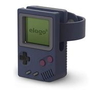 elago Supporto W5 Stand Compatiblile con Apple Watch Serie 5 (2019) / Serie 4 / Series 3 / Series 2 / Series 1 / 44mm / 42mm / 40mm / 38mm - Stand Notturno, in Attesa di Brevetto (Jean Indigo)