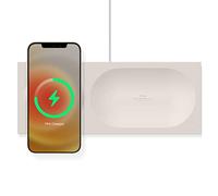elago Tray Caricatore Wireless Magnetico - Compatibile con MagSafe, Compatibile con iPhone 17/16/15/14/13/12 e Tutti i modelli di Apple Watch [Caricatore Non Incluso] (Pietra)
