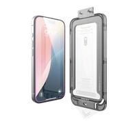elago Vetro Temperato+ Pellicola Protettiva Compatibile con iPhone 16 - Durezza Superficiale 9H, Anti-Impronte, Infrangibile, Protezione dai Graffi, Nitidezza Cristallina, Senza Bolle