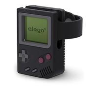 elago W5 Supporto di Ricarica Compatibile con Apple Watch Serie 11/10/9/8/7/6/5/4/3/2/1/SE3/SE2/SE [46mm 45mm 44mm 42mm 41mm 40mm 38mm] - Modalità Supporto Notturno, Gestione Cavi (Nero)