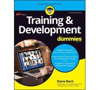Elaine Biech Training & Development For Dummies (Tascabile)