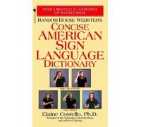 Elaine Costello Random House Webster's Concise American Sign Languag (Tascabile)