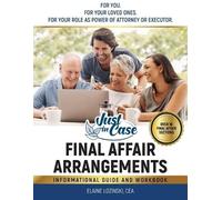 Elaine Lozinski Just In Case Final Affair Arrangements (Tascabile)