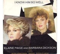 ELAINE PAIGE AND BARBARA DICKSON - I KNOW HIM SO WELL 12 INCH (12" VINYL SINGLE) UK RCA 1984