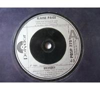 Elaine Paige - Memory - Elaine Paige 7" 45
